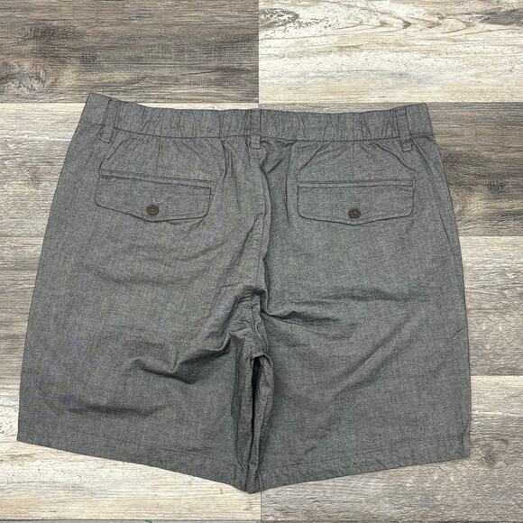 Bonobos Shorts Gray Mens L Flat Front Stretch Performance 7"‎ Inseam Chino Golf - Picture 2 of 11
